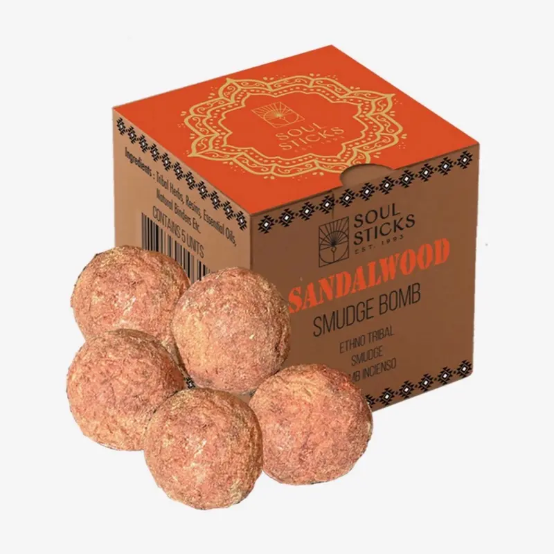 Sandalwood Smudge Incense Bombs