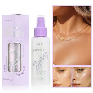 Facial Body Glitter Spray, Suitable for All Skin Types, Shimmering Gloss, Daily Use, Multi-Occasion, Liquid Form, Single Item