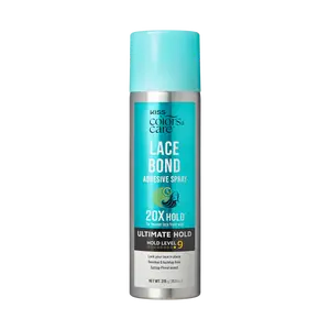 KISS Colors & Care Lace Bond Adhesive Spray Ultimate Hold 11.1 oz. - Adhesive for Lace Frontals, Sweat Proof, Water-Resistant, Fast Drying