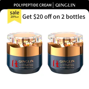 QINGLIN Peptide Multi-Action Moisturizer | Moisturizer Firming Full Face Cream | Korean Botanical Extracts Skin Care Glow(Centella Asiatica Extract)