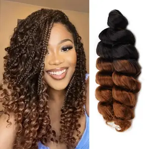 150g cross-border wig African French Loose Curl crochet hair spiral curly synthetic short hair wholesale