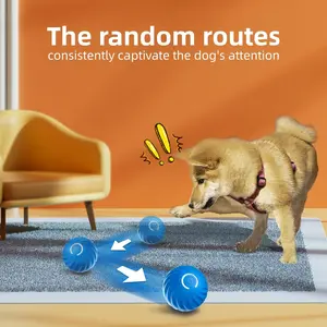 Four angels-Rechargeable Interactive Dog Toy Ball – Fun Smart Toy for Dogs, Enhances Playtime with Bouncing Action-GTTQ mode boredom relief