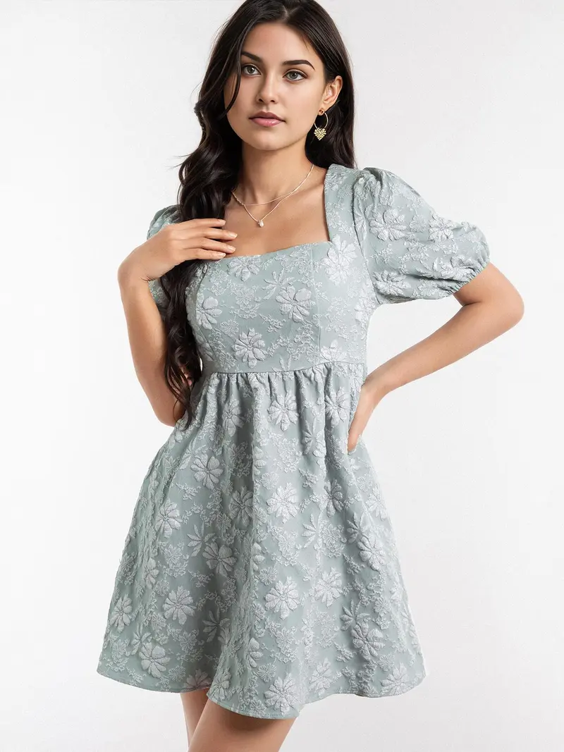is a floral dress semi formal - TikTok Shop
