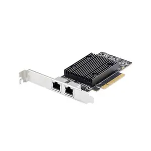 Startech PR210B-NETWORK-CARD 2-Port PCIe 10Gb Ethernet Network Interface Card, Black