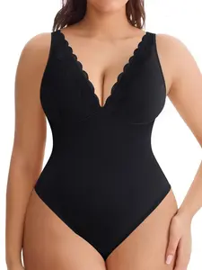 Women's Shapewear Jumpsuit, Underwear, Casual Plain Design, Perfect for Pants Skirts Jeans Dresses, Suitable for All Seasons, Ideal for Parties Office Night Out Club