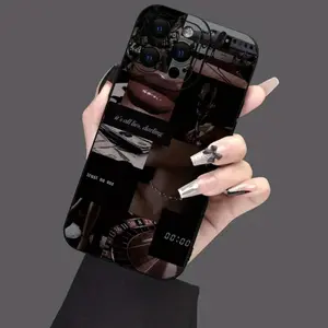 Creative Lip Print Pattern Phone Case, 1 Count Full Body Shockproof Phone Protective Cover, Phone Accessories for iPhone 11 12 13 14 15 Pro Max