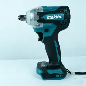 Makita 18V Brushless Heavy-Duty Impact Wrench Tools - 1/2 in Square Drive, 330 Nm Tightening, 580 Nm Breakaway, Adjustable Speed, 18V Lithium Battery with Charger, for Automotive Bolts, High Torque Capability
