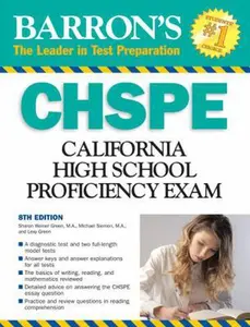 USED-Barron's CHSPE: California High School Proficiency Exam by Sharon Weiner Green M.A. (Paperback)