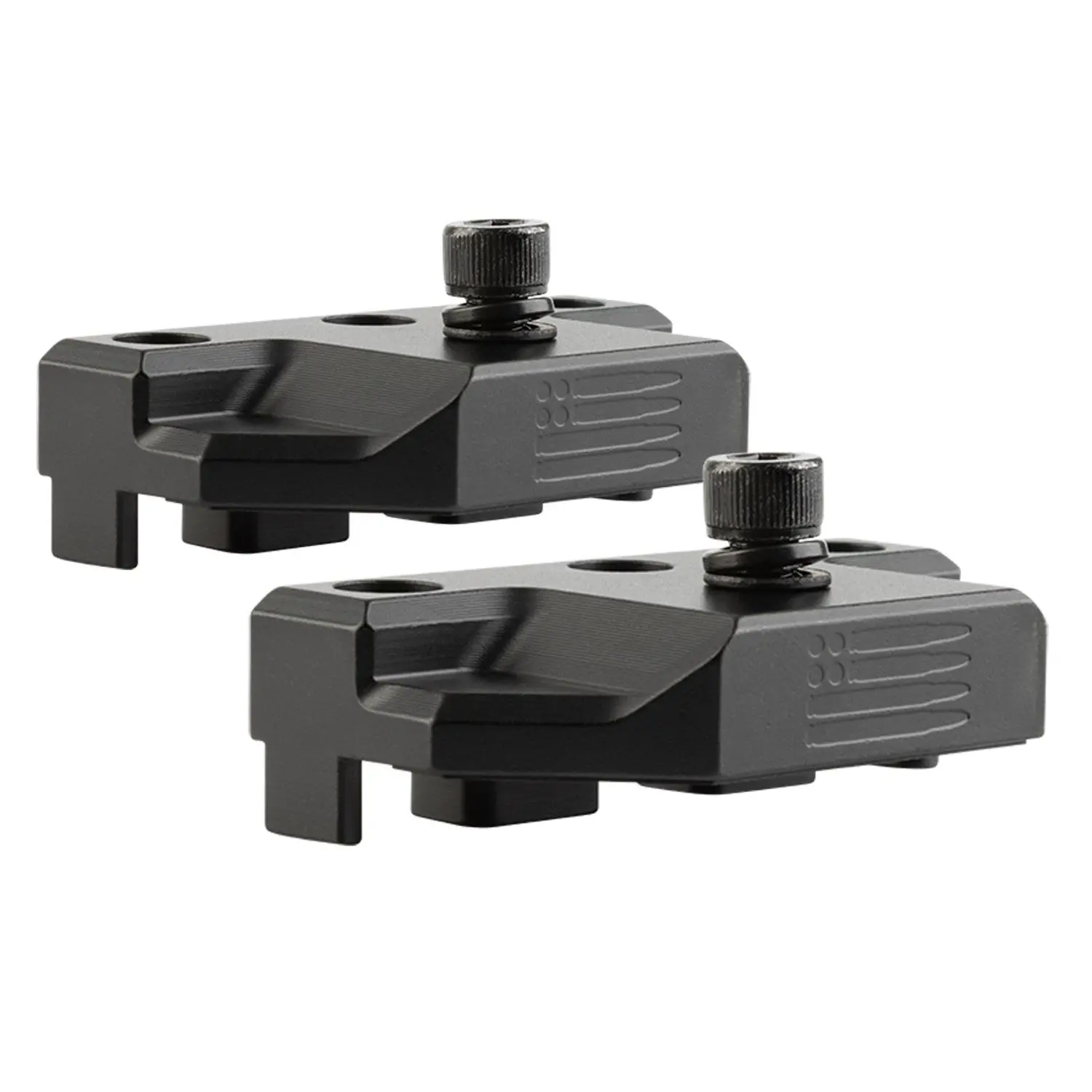 CNC Aluminum Universal Off-Road Hood-Mounted Light Brackets (Set of 2)