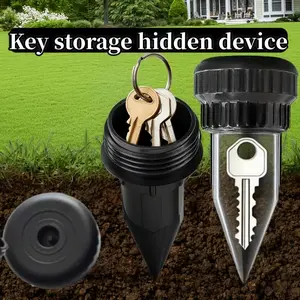 Watering Can Key Hider, Realistic Key Concealer, Outdoor Garden Lawn Waterproof Key Safe, Easy to Insert Underground, Anti-Corrosion, Garden Accessories, Garden Supplies