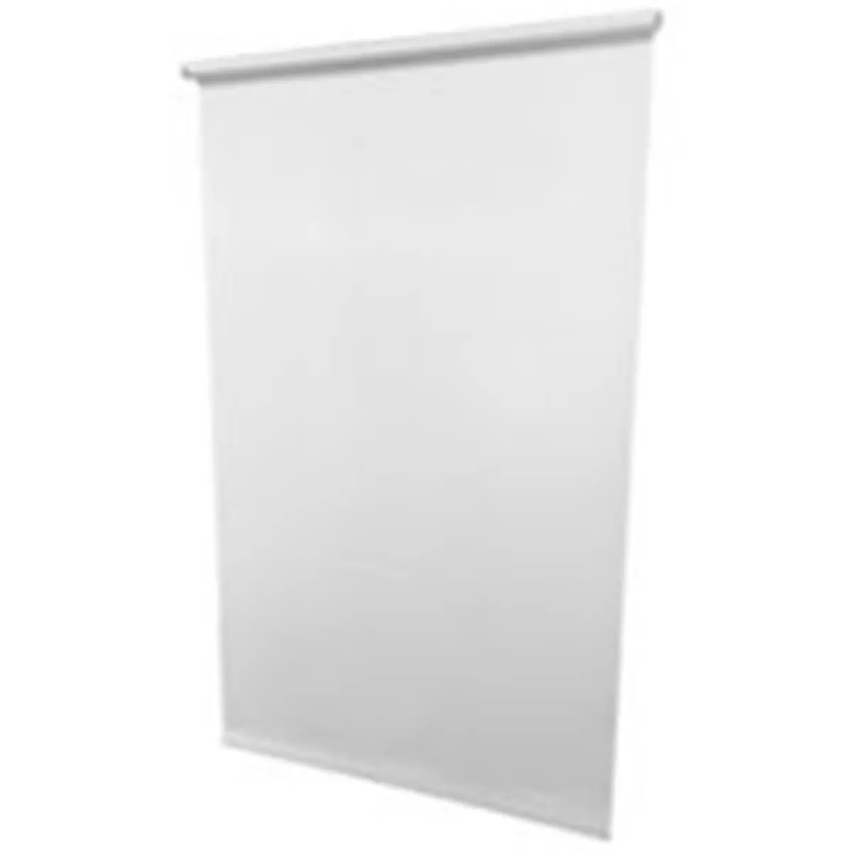 212 MAIN Solid Vinyl Room Darkening Blinds for Baby Nursery Room Decor, 6 mil Windowshades, White, 37 x 78 in, Room Decor Blinds