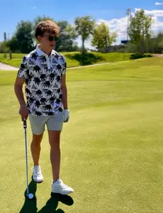 Men’s Golf Polo – Palms