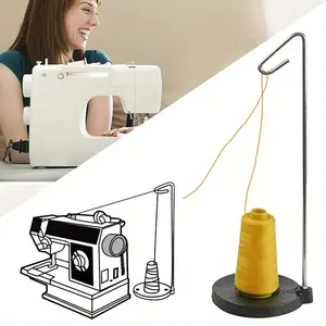 1pc detachable spool holder with thick base - portable sewing machine spool holder, household sewing machine single thread holder, suitable for home and travel use, perfect holiday gift, Sewing Supplies Crafts