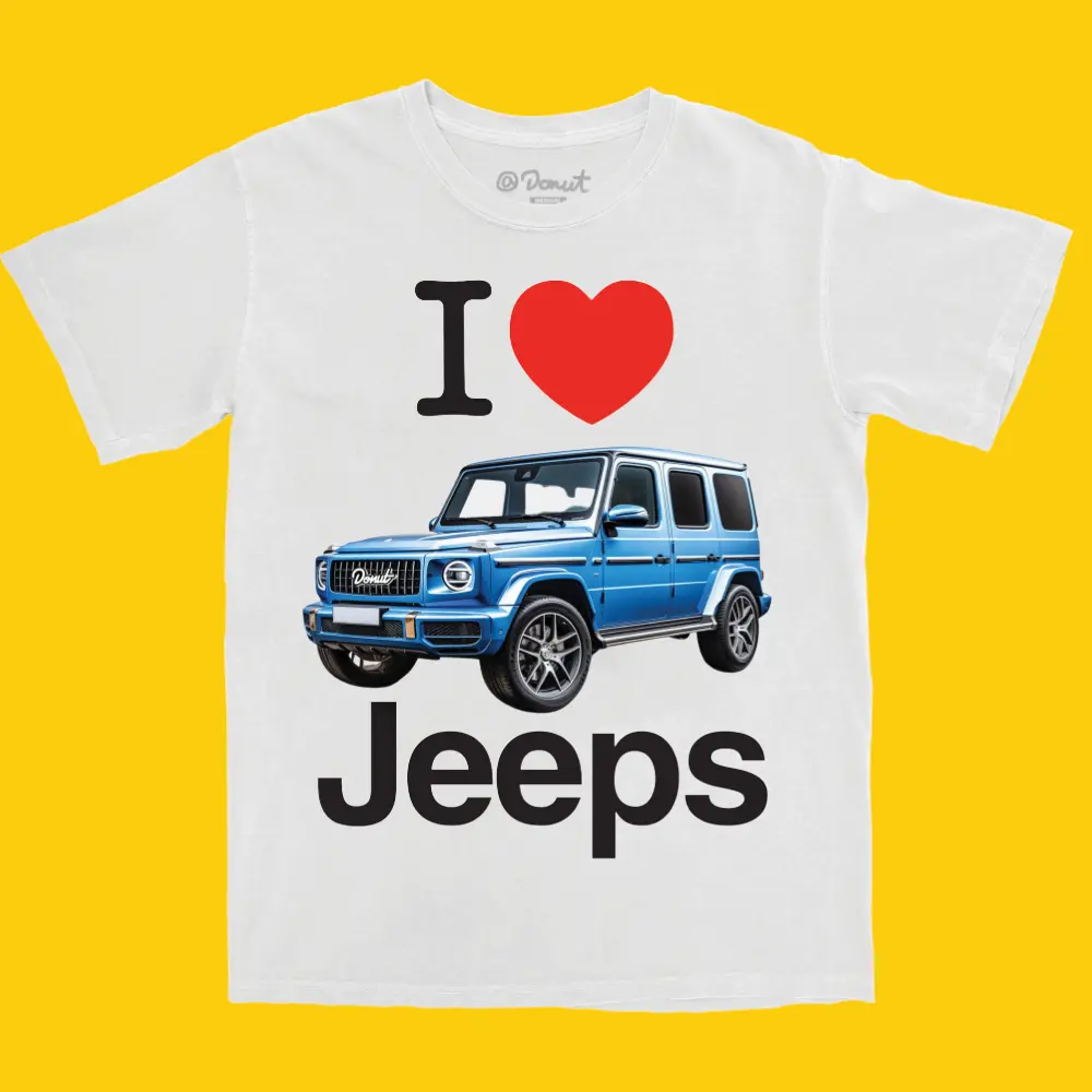 I LOVE JEEPS TEE