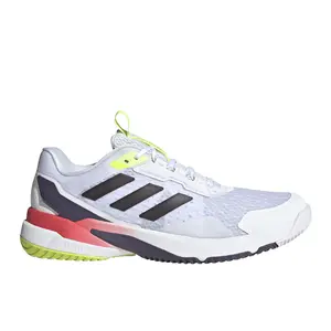 adidas Mens Crazyflight 6 Indoor Volleyball Sneakers Shoes - White