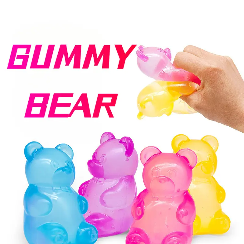 Kawaii Animal Maltose Fidget Toy - Soft Sensory Stress Ball for Anxiety Relief, Squeeze Hand Toy for Adults & Kids, Party Favor & Relaxation Toy, Fidget Squishy Stress Relief Toys, Colorful Squishy Stress Relief Toys