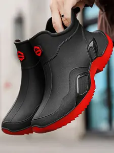 Couple Spring Anti-Slip Wear-Resistant Rain Boots, Outdoor Footwear, Fashion Multi-Functional Water Shoes, Hiking Fishing Garden Kitchen Work