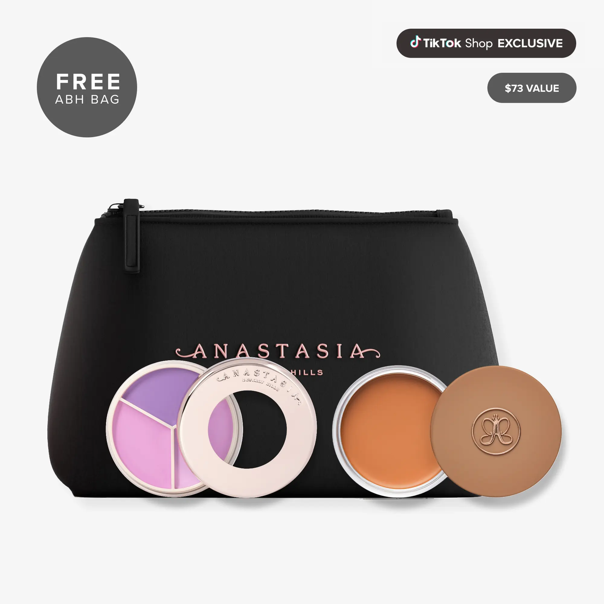 Limited Edition Purple Palace Blush Trio & Cream Bronzer Bundle + Free Bag