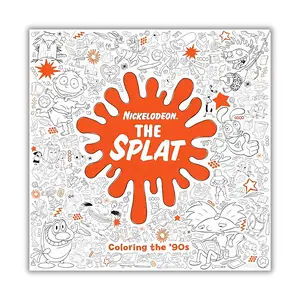 The Splat: Coloring the '90s (Nickelodeon) Bold and unique gift whimsical drawing