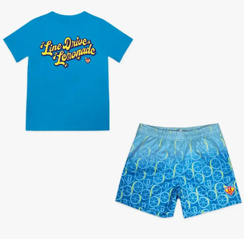 Baseball Lifestyle 101 Lemonade Splash Tee & Short