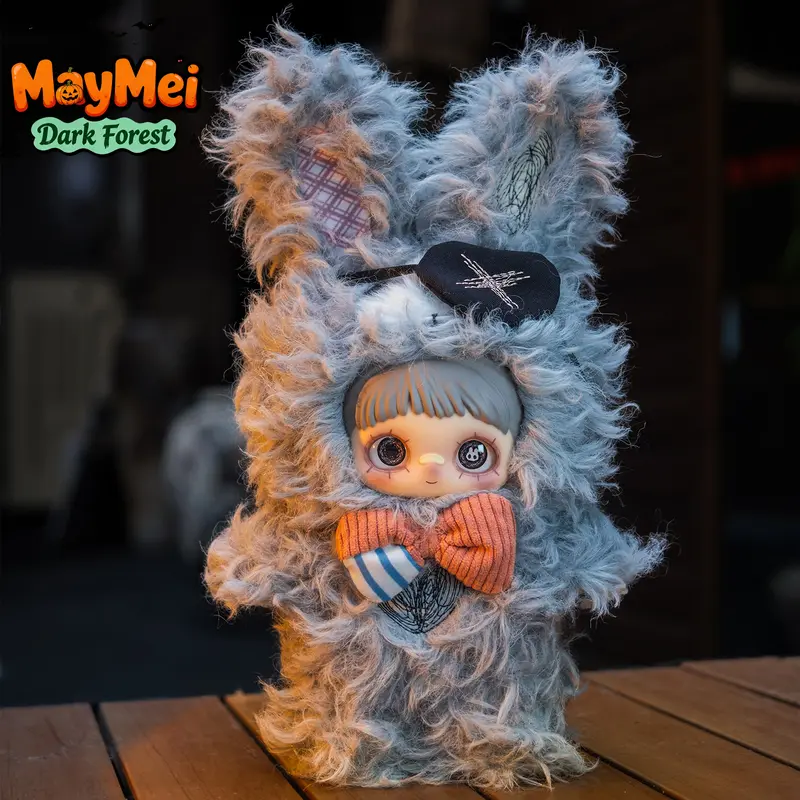 CALEMBOU MayMei Dark Forest Series Plush Blind Box V2, Cute Stuffed Blind Box Doll Kawaii Mystery Vinyl Plush Toys Collectible for Birthday Christmas Gift Blindbags Surprise Set Blindbags Sealed Hobby Box
