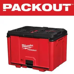 Milwaukee Packout 19.5 in. W x 14.7 in. H x 14.5 in. D Cabinet in Red (1-Piece)