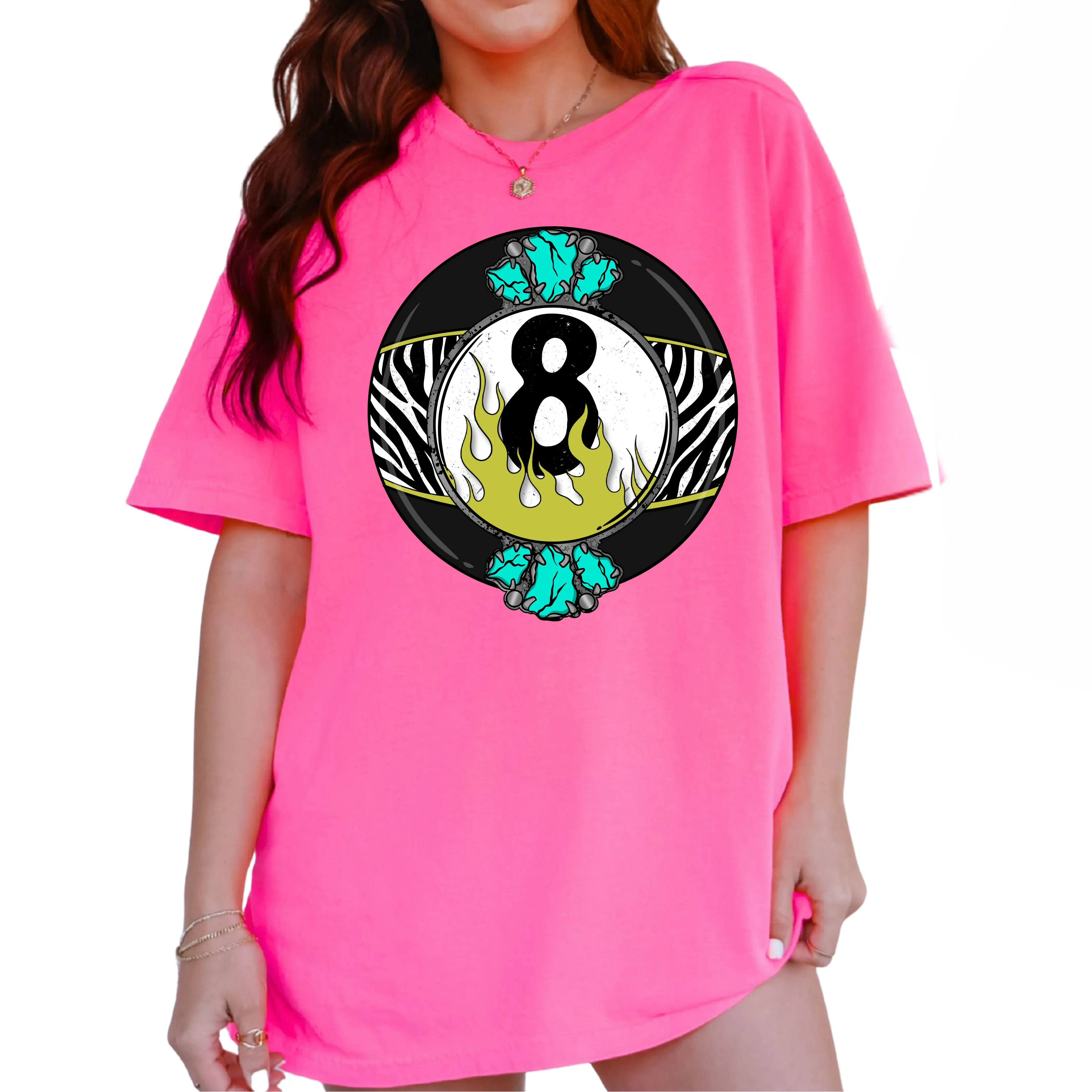 8 Ball Concho Graphic Tee
