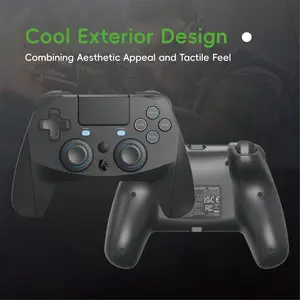 Wireless RGB Motion Sensing Compact Game Controller, Handheld Gamepad, Bluetooth-compatible Handheld Joystick for PC Computer Steam Switch, Universal Gaming Accessory, Esports Controller