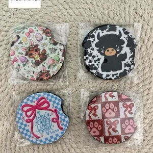 Neoprene car coasters