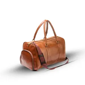 Duffle Bag With Shoe Compartment, Mens Travel Bag, Weekend Luggage Bag, Unique Christmas Gifts,Carry-on Duffel Bag,  Luggage, Unique wedding Gifts.