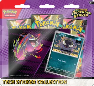 Pokémon TCG: Mega Evolution—Ascended Heroes Tech Sticker Collection - Gastly
