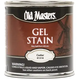 Old Masters 81316 0.5 Pint. Cedar Gel Stain