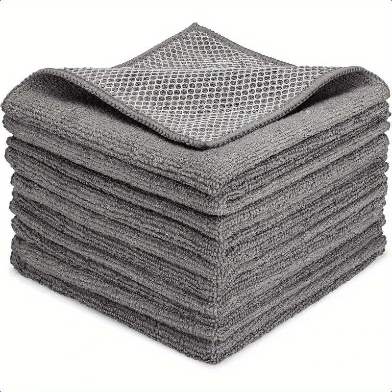 Non Scratch Wire Dishcloth All Seasons Multipurpose Wire Dishwashing Rag for Wet & Dry Multifunctional Dish Rags for Washing Dishes Reusable Steel Wool Scrubber for Kitchen Cleaning