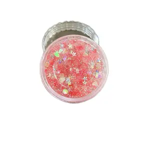 “Corazon De Melon “ Handmade Glitter Hair Gel - 100% Handmade with Black Castor & Flaxseed Oil