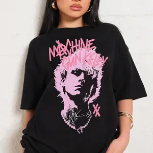 [SALE UP TO 50%] Machine Gun Kelly T-shirt, MGK Streetwear Rap Music Style, Hip Hop Fan Outfit Inspiration, Urban Casual Look, Vintage Graphic, Unisex Oversized Gift