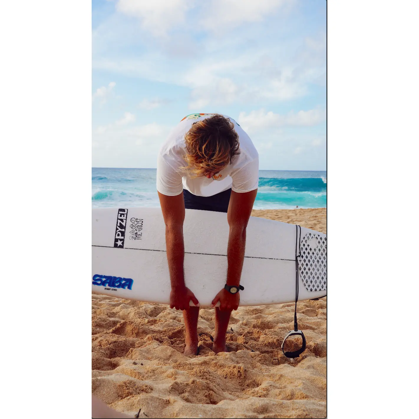 SABA Surf Vinyl Sticker