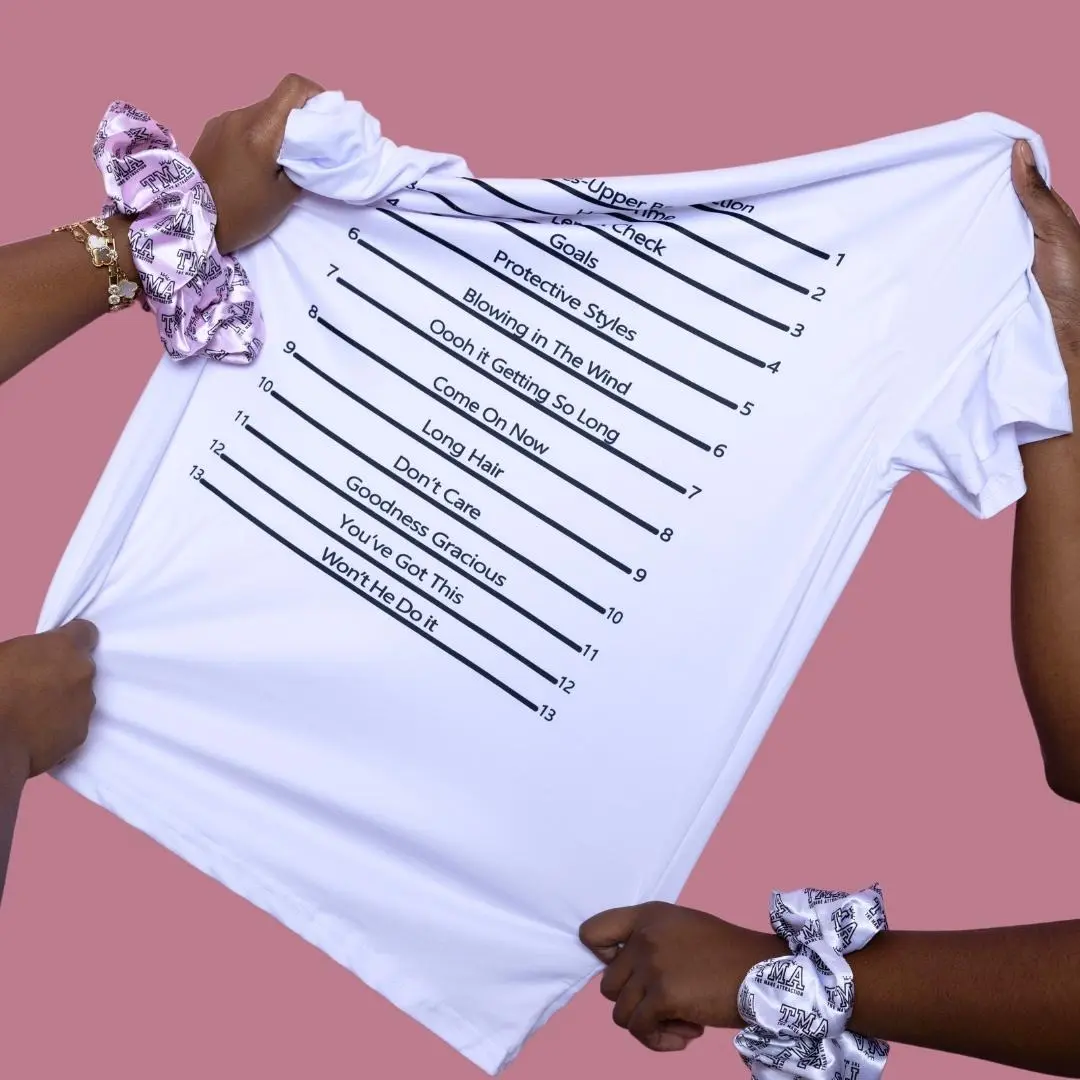 Length Check T-Shirt - Casual White Length Check T-Shirt for Women - Breathable Fabric, Comfortable Wear