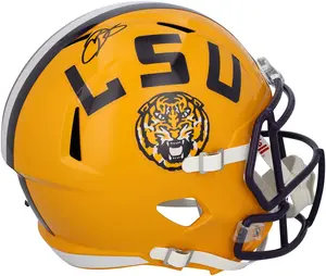 Odell Beckham Jr. LSU Tigers Autographed Riddell Speed Replica Helmet - Fanatics Authentic Certified