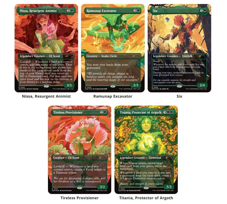 MTG Secret Lair Wild in Bloom (Traditional Foil Edition)