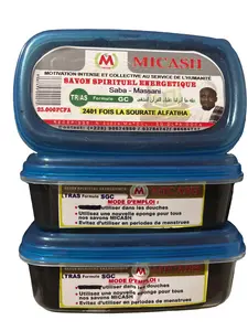SGC 24010 ,Micash Herbal Black Soap Natural Cleansing Soap for Daily Use - Gentle & Comfortable Cleansing Experience