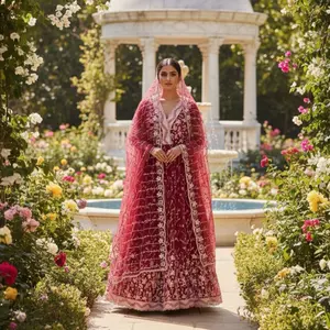 Rani Pink Gown with Sal - Elegant Bridal Wear for Special Occasions