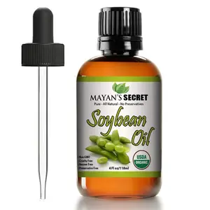 Mayan's Secret Pure, Cold Pressed USDA Certified Organic Soybean Oil for Skin, Hair, and Body - 4 fl oz Body Care Comfort