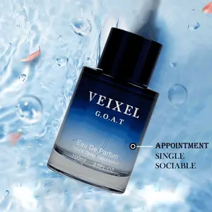 VEIXEL Charming Men’s Cologne – 100ml Woody Amber Fragrance Eau deParfum Long Lasting Cologne Gift -Edp Intense