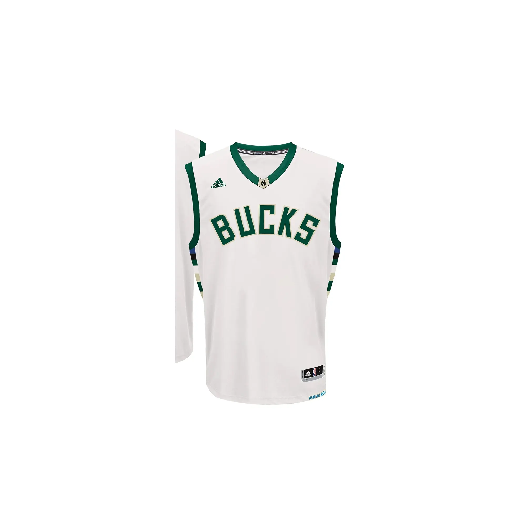 Milwaukee Bucks Swingman Jersey "White / Green" A74054