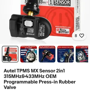 Sensores tpms para llantas