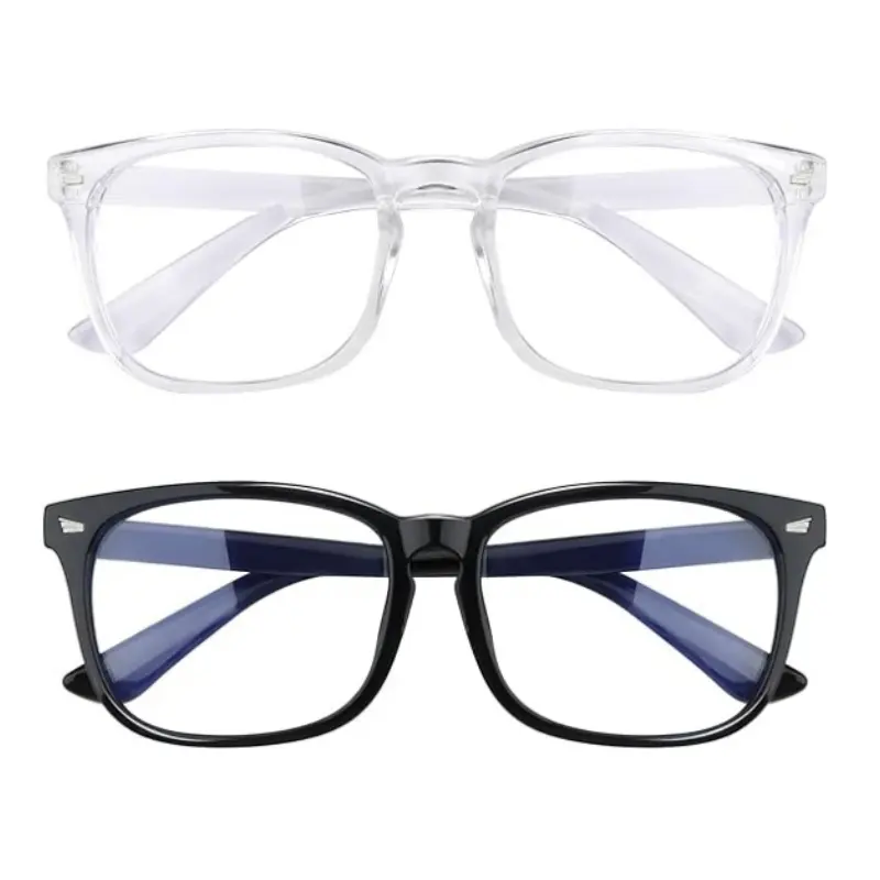 Blue Light Blocking Glasses 99% for Computer & Gaming |     Anti Eyestrain Glasses with UV Protection |     Anti Glare Screen Glasses for Office & Streaming
