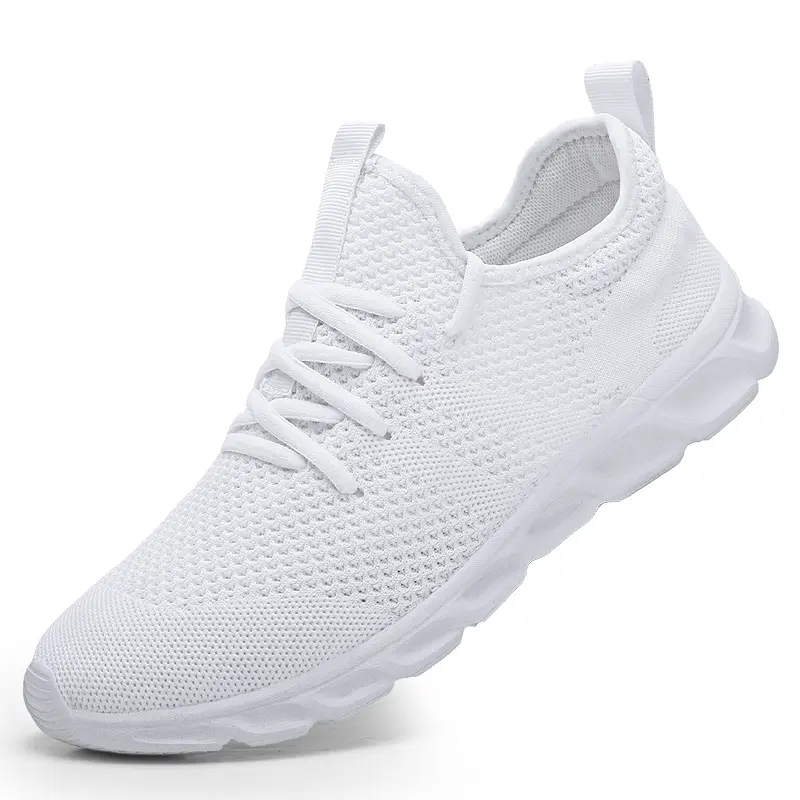 Leafage Men's large size casual running shoes Outdoor mesh lightweight breathable running training shoes reasonably priced summer shoes Runner Boy Sneakers Athletic