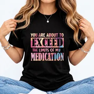 100% Cotton Womens Plus Size Gradient Print T Shirt Short Sleeve Crew Neck Casual Black With Colorful Text Design Spring Summer Everyday Tee Geometric Print Smooth Stretchy Material Black -1