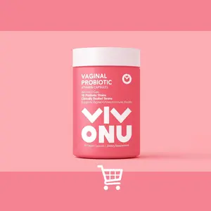 VivoNu Women's Probiotic,Prebiotics & Lactobacillus Probiotic Blend,60 Billion CFUs,18 Strains,Help Women's Health,Boost Immune,Digestive,Gut,Promote Healthy Vaginal Odor & Vaginal Flora