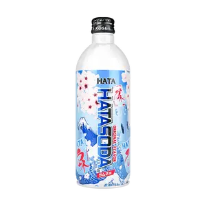 HATAKOSEN Japanese Original Soda Water 500ml - Refreshing Carbonated Drink